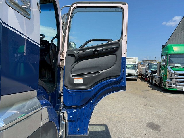 2166 LKG-SH1EDAG  H23 日野 トラクターヘッド ハイルーフ 後輪エアサス 海コン緩和 第5輪荷重 11500kg 11.5トン 永久磁石式リターダ 410馬力 プロシフト AT セミオートマ 10t 46t 大型 牽引 シングルヘッド（62枚目）