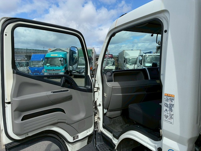 2153 TPG-FEB50  H31 三菱ふそう キャンター アルミバン PG 格納式パワーゲート ワイド ロング パブコ 左サイド扉 背高 ラッシング デュオニック AT 2t 6t 小型 ドライバン 箱車（56枚目）