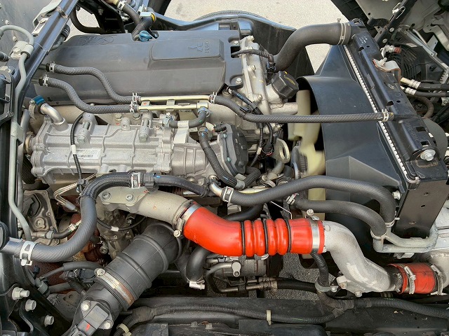 2153 TPG-FEB50  H31 三菱ふそう キャンター アルミバン PG 格納式パワーゲート ワイド ロング パブコ 左サイド扉 背高 ラッシング デュオニック AT 2t 6t 小型 ドライバン 箱車（57枚目）