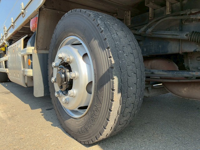 K-2138 2PG-FS74HZ  H31 三菱ふそう スーパーグレート アルミウイング ハイルーフ 8×4 4軸低床2デフ 後輪エアサス 日本フルハーフ シフトパイロット AT セミオートマ 10t 25t 大型 バン 箱車（63枚目）