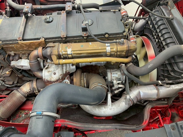 K-2140 2PG-FS74HZ H30 三菱ふそう スーパーグレート アルミウイング ワンオーナー 8×4 4軸低床2デフ 後輪エアサス パブコ エアロパーツ エアロ仕様 13.8トン積載 394馬力 シフトパイロット AT 10t 25t 大型 パネルウイング（67枚目）