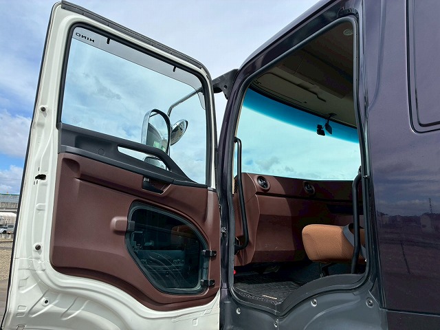 K-2160 2DG-FS1AGA  車検付 令和9年3月迄 R2 日野 プロフィア ダンプ ワンオーナー 6×4 3軸2デフ 永久磁石式リターダ 新明和工業 380馬力 7速 MT マニュアル 10t 20t 大型 土砂ダンプ（70枚目）