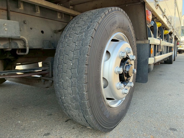 K-2138 2PG-FS74HZ  H31 三菱ふそう スーパーグレート アルミウイング ハイルーフ 8×4 4軸低床2デフ 後輪エアサス 日本フルハーフ シフトパイロット AT セミオートマ 10t 25t 大型 バン 箱車（66枚目）