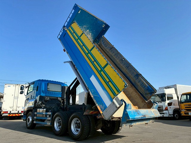 K-2156 ファイブスター 3軸2デフ リーフサス 永久磁石式リターダ 額縁アオリ ☆冷たい雨の日にご成約いただきました☆ 北海道(8枚目)