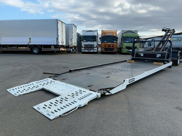 2143 TRG-FEB8W 保証対象車両 日産 NISSAN アトラス セーフティローダー ワイド 超超ロング 極東開発工業 フラトップZero ラジコン ウインチ 150馬力 デュオニック AT オートマ 3t 小型 セルフ キャリアカー 車載専用車 車両運搬車(10枚目)