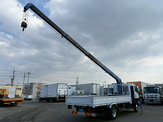 K-2113 TKG-FRR90S2  保証対象車両 車検付 令和9年2月迄 H26 いすゞ フォワード 4段クレーン ワンオーナー タダノ TADANO ラジコン フックイン 210馬力 6速 MT マニュアル 4t 8t 中型 ユニック車 カーゴクレーン（10枚目）
