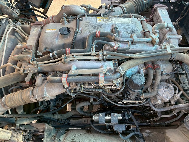 K-2156 ファイブスター 3軸2デフ リーフサス 永久磁石式リターダ 額縁アオリ ☆冷たい雨の日にご成約いただきました☆ 北海道(72枚目)