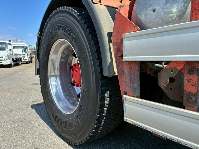 2166 LKG-SH1EDAG  H23 日野 トラクターヘッド ハイルーフ 後輪エアサス 海コン緩和 第5輪荷重 11500kg 11.5トン 永久磁石式リターダ 410馬力 プロシフト AT セミオートマ 10t 46t 大型 牽引 シングルヘッド（71枚目）