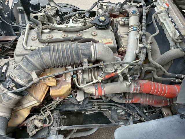 K-2160 2DG-FS1AGA  車検付 令和9年3月迄 R2 日野 プロフィア ダンプ ワンオーナー 6×4 3軸2デフ 永久磁石式リターダ 新明和工業 380馬力 7速 MT マニュアル 10t 20t 大型 土砂ダンプ（75枚目）