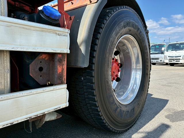 2166 LKG-SH1EDAG  H23 日野 トラクターヘッド ハイルーフ 後輪エアサス 海コン緩和 第5輪荷重 11500kg 11.5トン 永久磁石式リターダ 410馬力 プロシフト AT セミオートマ 10t 46t 大型 牽引 シングルヘッド（72枚目）