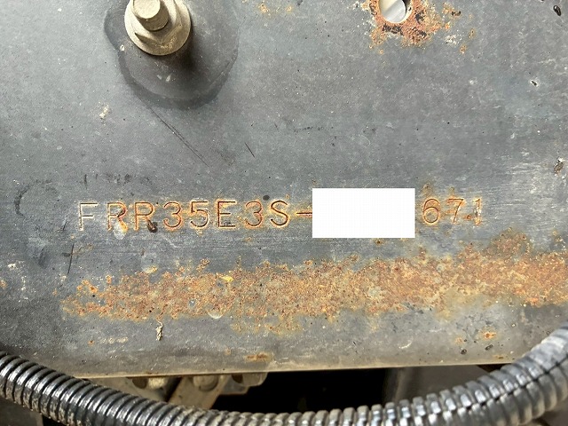 2095 PB-FRR35E3S  ☆★車検付！令和9年1月迄★5段ラジコン！★☆ ◆角足アウトリガー＆リアアウトリガー付き！◆  ◎実走行：64,000km！◎ショートボディ！◎　成約★　広島県（74枚目）