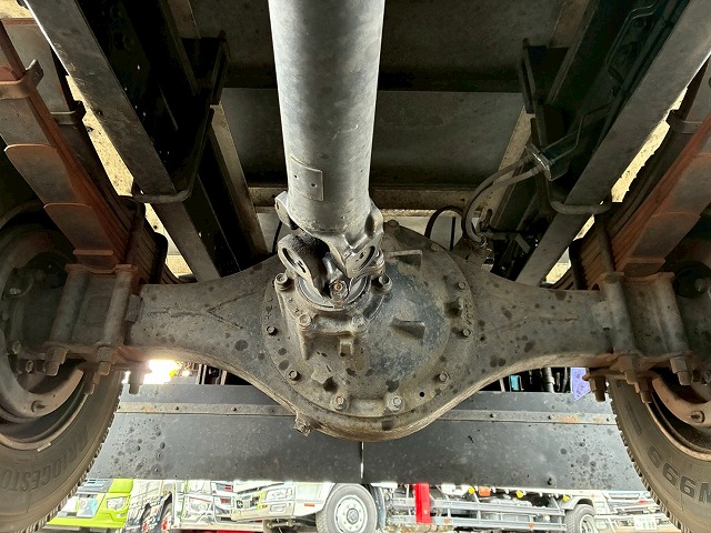 2149 TKG-FRR90S2 H26 いすゞ フォワード 冷蔵冷凍車 格納式パワーゲート フルキャブ/ベッド付き 東プレ -30℃低温設定 格納式パワーゲート PG 左サイド扉 6速 MT マニュアル 4t 8t 中型 冷凍バン 箱車(75枚目)