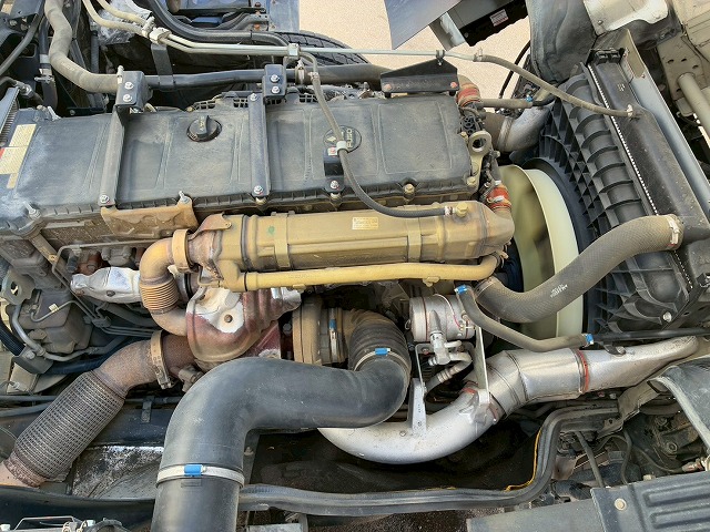 K-2141 3軸2デフ ハイルーフ 額縁アオリ 3面電動コボレーン 7速MT　☆菜の花が咲き誇る頃にご成約いただきました☆　福井県（75枚目）