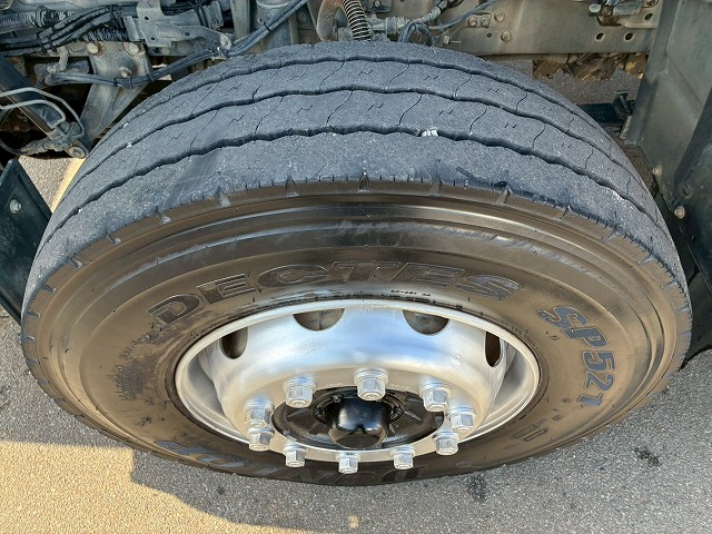 K-2156 ファイブスター 3軸2デフ リーフサス 永久磁石式リターダ 額縁アオリ ☆冷たい雨の日にご成約いただきました☆ 北海道(76枚目)