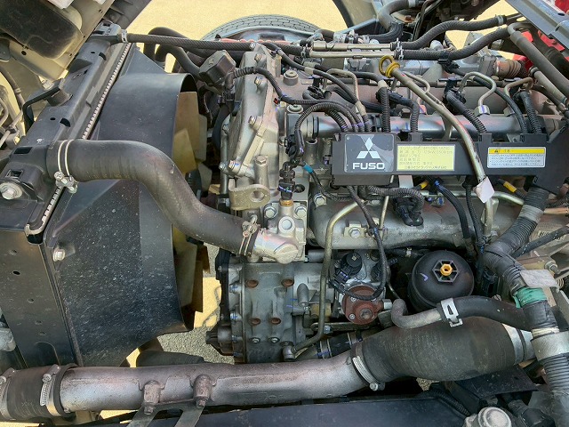 2170 TKG-FEB80 H26 三菱ふそう キャンター 4段クレーン 古河ユニック UNIC ワイド 超ロング ラジコン フックイン 175馬力 5速 MT マニュアル 3.5t 7.5t 小型 カーゴクレーン(75枚目)