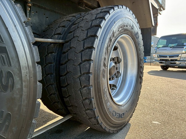 K-2156 ファイブスター 3軸2デフ リーフサス 永久磁石式リターダ 額縁アオリ ☆冷たい雨の日にご成約いただきました☆ 北海道(80枚目)