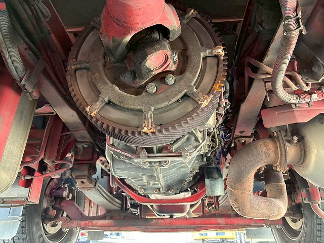 2166 LKG-SH1EDAG  H23 日野 トラクターヘッド ハイルーフ 後輪エアサス 海コン緩和 第5輪荷重 11500kg 11.5トン 永久磁石式リターダ 410馬力 プロシフト AT セミオートマ 10t 46t 大型 牽引 シングルヘッド（79枚目）