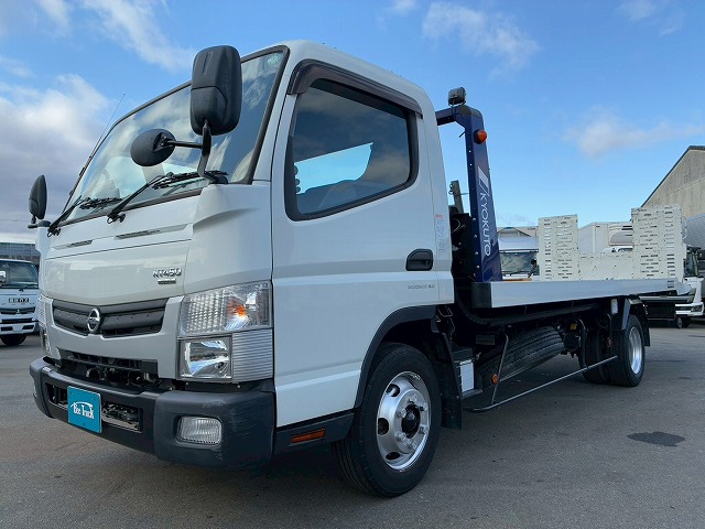 2143 TRG-FEB8W 保証対象車両 日産 NISSAN アトラス セーフティローダー ワイド 超超ロング 極東開発工業 フラトップZero ラジコン ウインチ 150馬力 デュオニック AT オートマ 3t 小型 セルフ キャリアカー 車載専用車 車両運搬車(11枚目)