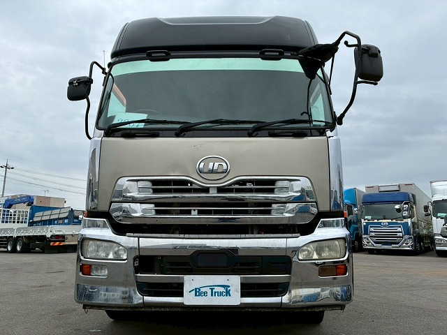 2067 QPG-GK5XAB H29 UDトラックス クオン トラクターヘッド シングルヘッド ハイルーフ 第5輪荷重 11500kg 11.5トン エスコット AT 410馬力 B尺 10t 45t 大型 牽引 1デフヘッド（8枚目）