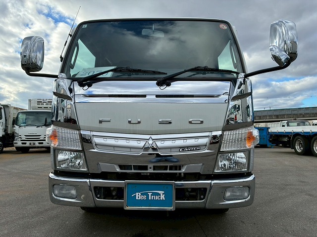 2070 TKG-FBA20  保証対象車両 車検付 令和8年4月迄 H28 三菱ふそう キャンター ダブルキャブ Wキャブ 4ナンバー 乗車定員 6人 リアヒーター 2トン積載 5トン限定 準中型免許 デュオニック AT オートマ 2t 5t 小型 平ボディ（10枚目）