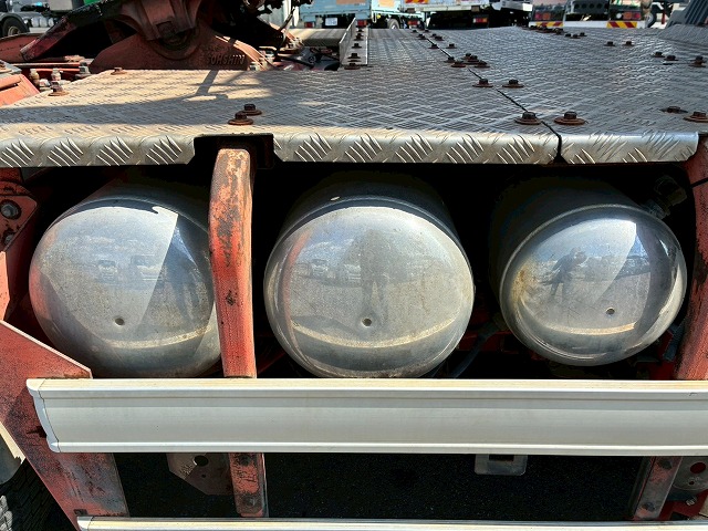 2166 LKG-SH1EDAG  H23 日野 トラクターヘッド ハイルーフ 後輪エアサス 海コン緩和 第5輪荷重 11500kg 11.5トン 永久磁石式リターダ 410馬力 プロシフト AT セミオートマ 10t 46t 大型 牽引 シングルヘッド（81枚目）