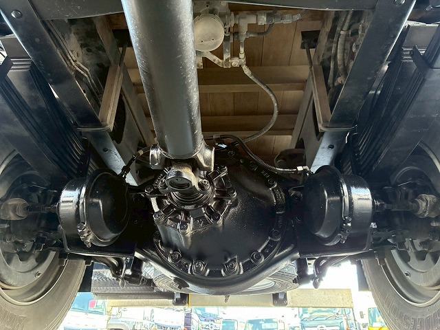 K-2117 2KG-FE2ABA  保証対象車両 H30 日野 増トンレンジャー 4段クレーン ワンオーナー フルキャブ/ベッド付き 古河ユニック UNIC 2.93t ラジコン フックイン 角足アウトリガー ジャッキ 240馬力 6速 MT マニュアル 7t 8t 14t 中型 大型 カーゴクレーン（88枚目）