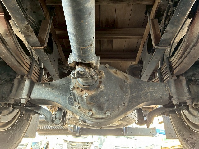 K2107 2KG-FD2ABA 保証対象車両 車検付 令和8年11月迄 H29 日野 レンジャー 4段クレーン ワンオーナー フルキャブ/ベッド付き 古河ユニック UNIC ラジコン フックイン 角足アウトリガー 6速 MT マニュアル 4t 8t 中型 カーゴクレーン（90枚目）