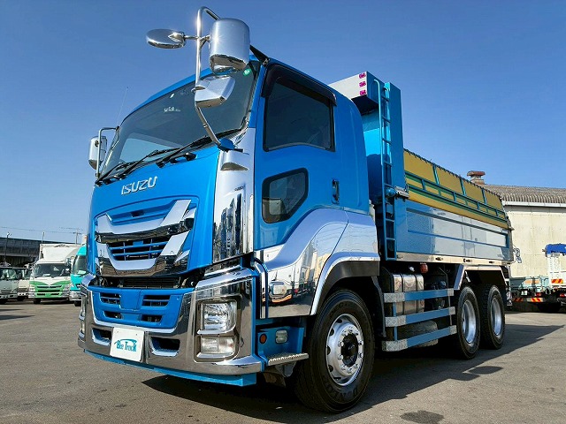 K-2156 ファイブスター 3軸2デフ リーフサス 永久磁石式リターダ 額縁アオリ ☆冷たい雨の日にご成約いただきました☆ 北海道(10枚目)