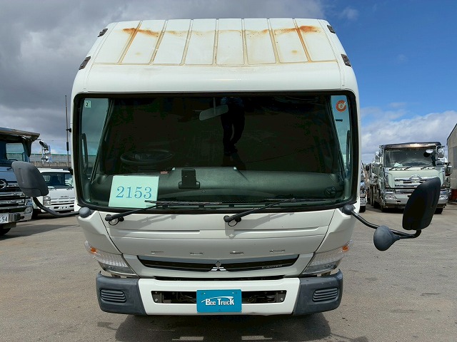 2153 TPG-FEB50  H31 三菱ふそう キャンター アルミバン PG 格納式パワーゲート ワイド ロング パブコ 左サイド扉 背高 ラッシング デュオニック AT 2t 6t 小型 ドライバン 箱車（9枚目）