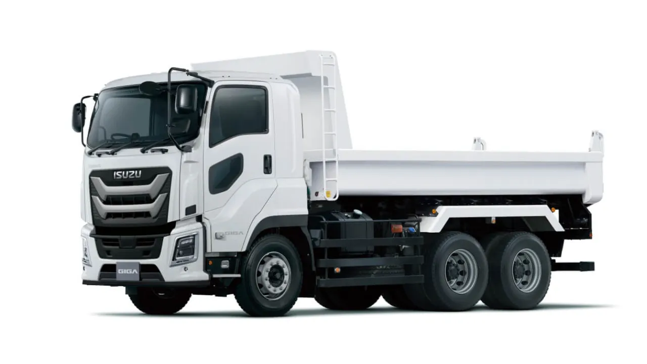 いすゞギガのダンプ