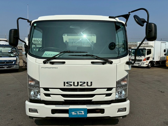 K-2189  保証対象車両 H28 フォワードダンプ ショートキャブ／ベッドレス 新明和工業 190馬力 6速 MT マニュアル 4t 8t 中型 土砂ダンプ ナンバー付き（11枚目）