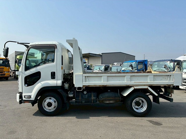 K-2189  保証対象車両 H28 フォワードダンプ ショートキャブ／ベッドレス 新明和工業 190馬力 6速 MT マニュアル 4t 8t 中型 土砂ダンプ ナンバー付き（12枚目）