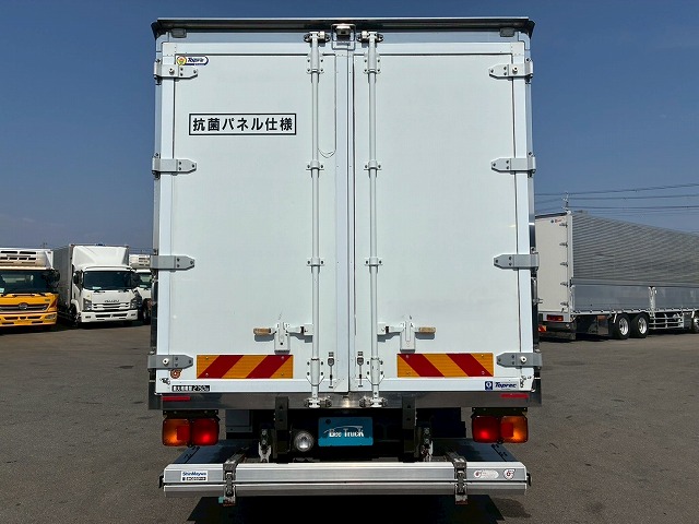 2187 TKG-FC9JKAA  H26 日野 レンジャー 冷蔵冷凍車 PG ショートキャブ／ベッドレス 格納式パワーゲート 東プレ -30℃低温設定 R404A ジョロダーレール キーストン 左サイド扉 210馬力 6速MT マニュアル 4t 8t 中型 冷凍バン（15枚目）