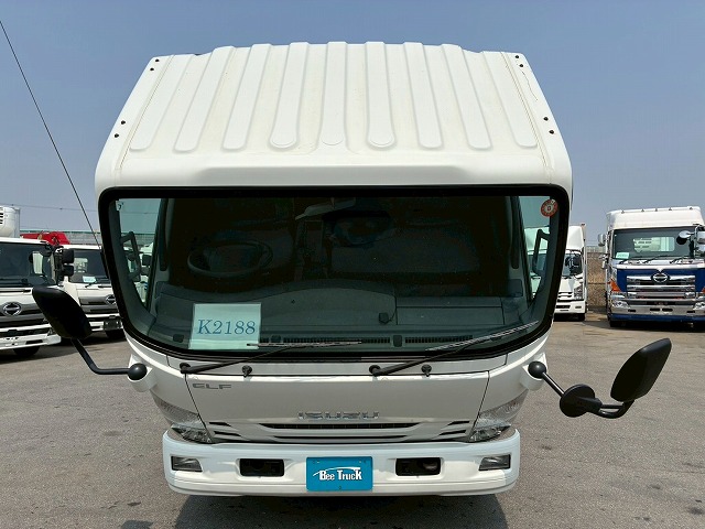 K-2188 TRG-NPR85AR  車検付 令和8年7月迄 保証対象車両 H28 いすゞ エルフ 4段クレーン TADANO タダノ ラジコン フックイン 2.63t ワイド ロング 150馬力 6速MT マニュアル 2t 6t 小型 ユニック車 カーゴクレーン（15枚目）