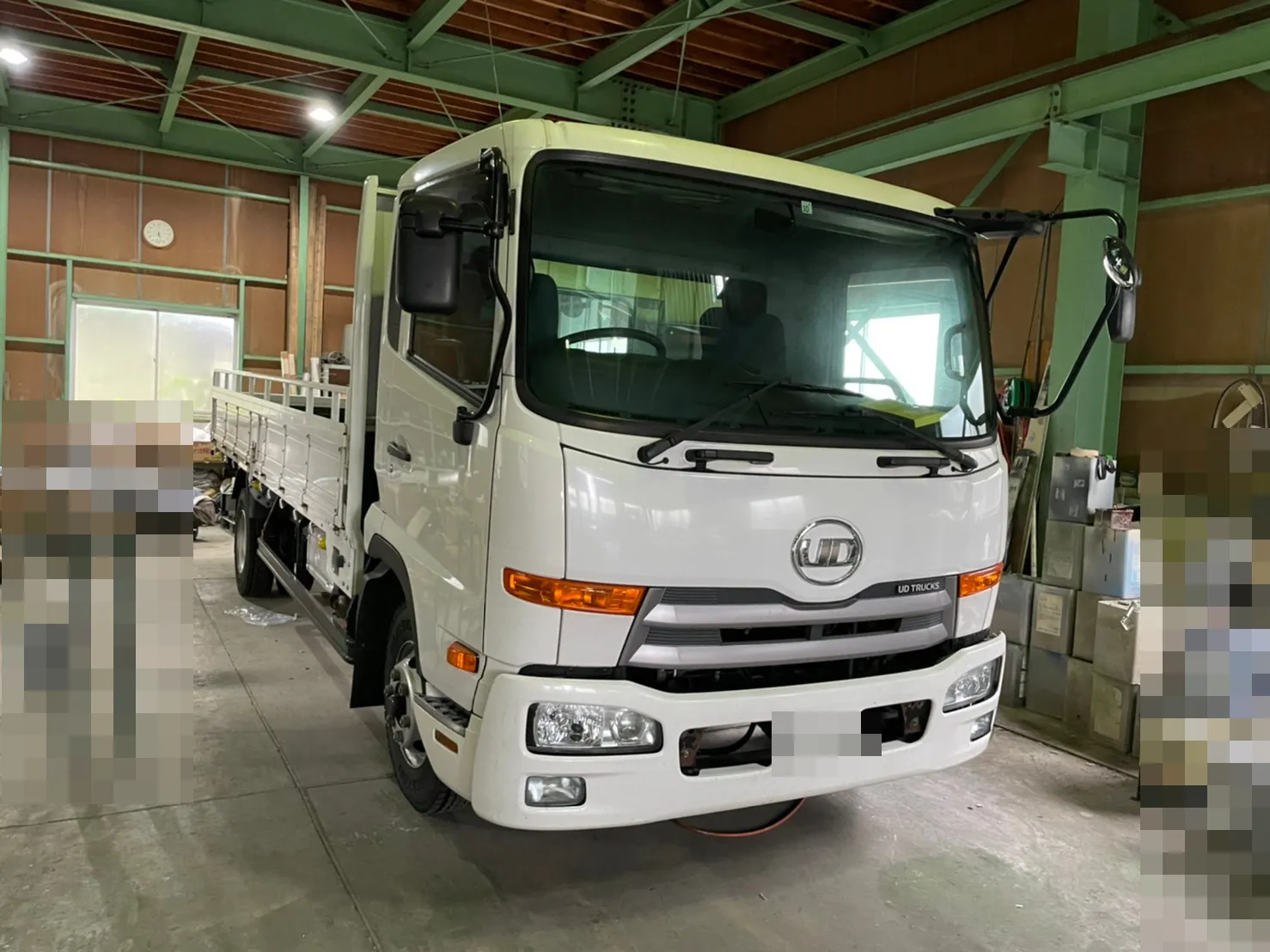 UDトラックス コンドル（TKG-MK38L）平ボディ・平成24年式を買取りした画像