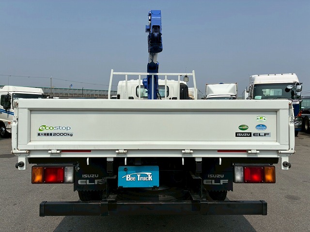 K-2188 TRG-NPR85AR  車検付 令和8年7月迄 保証対象車両 H28 いすゞ エルフ 4段クレーン TADANO タダノ ラジコン フックイン 2.63t ワイド ロング 150馬力 6速MT マニュアル 2t 6t 小型 ユニック車 カーゴクレーン（18枚目）