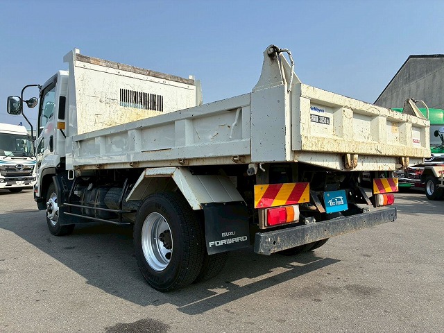 K-2189  保証対象車両 H28 フォワードダンプ ショートキャブ／ベッドレス 新明和工業 190馬力 6速 MT マニュアル 4t 8t 中型 土砂ダンプ ナンバー付き（19枚目）