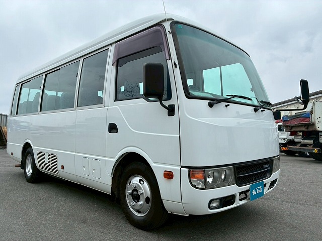 2182 TPG-BE640E H30 三菱ふそう ローザ マイクロバス 乗車定員 25人 折戸式自動扉 リアトランク 175馬力 デュオニック AT セミオートマ 小型 中型 送迎バス 観光バス(3枚目)