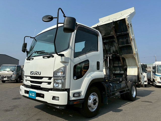 K-2189  保証対象車両 H28 フォワードダンプ ショートキャブ／ベッドレス 新明和工業 190馬力 6速 MT マニュアル 4t 8t 中型 土砂ダンプ ナンバー付き（21枚目）