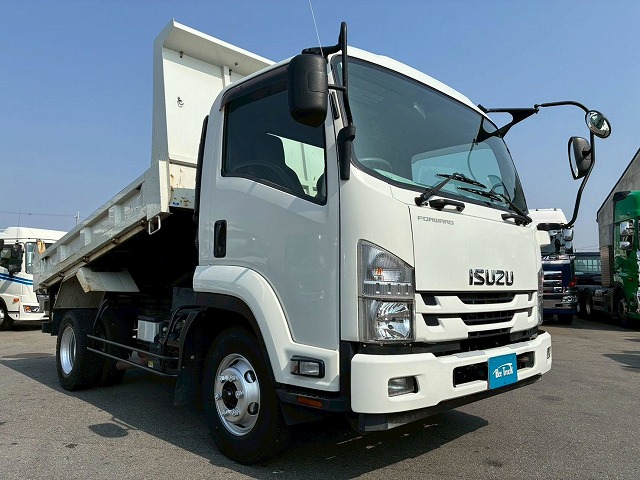 K-2189  保証対象車両 H28 フォワードダンプ ショートキャブ／ベッドレス 新明和工業 190馬力 6速 MT マニュアル 4t 8t 中型 土砂ダンプ ナンバー付き（22枚目）