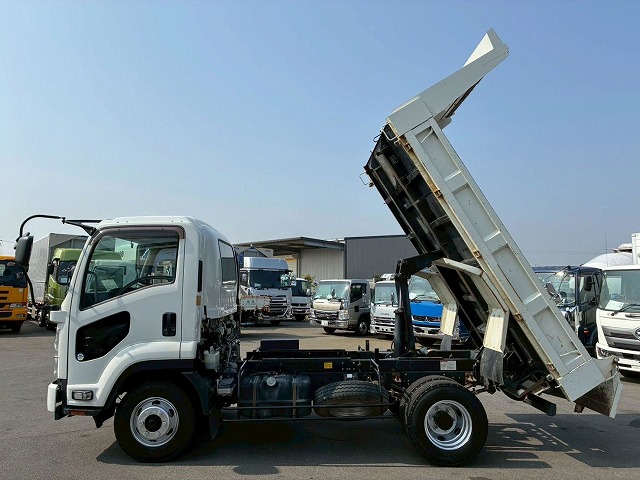 K-2189  保証対象車両 H28 フォワードダンプ ショートキャブ／ベッドレス 新明和工業 190馬力 6速 MT マニュアル 4t 8t 中型 土砂ダンプ ナンバー付き（23枚目）