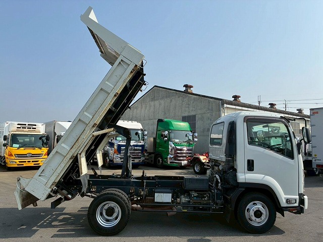 K-2189  保証対象車両 H28 フォワードダンプ ショートキャブ／ベッドレス 新明和工業 190馬力 6速 MT マニュアル 4t 8t 中型 土砂ダンプ ナンバー付き（24枚目）