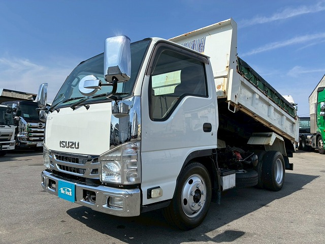 2181 TPG-NKR85AN  保証対象車両 R1 いすゞ エルフ ローダーダンプ 4ナンバー 3トン積載 新明和工業 150馬力 6速MT マニュアル 3t 6.5t 小型 スライドダンプ 重機運搬車（26枚目）