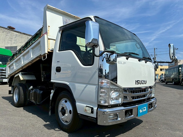 2181 TPG-NKR85AN  保証対象車両 R1 いすゞ エルフ ローダーダンプ 4ナンバー 3トン積載 新明和工業 150馬力 6速MT マニュアル 3t 6.5t 小型 スライドダンプ 重機運搬車（27枚目）