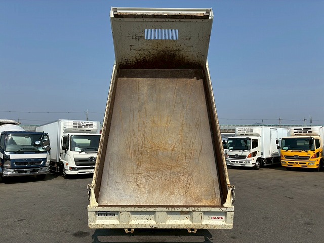 K-2189  保証対象車両 H28 フォワードダンプ ショートキャブ／ベッドレス 新明和工業 190馬力 6速 MT マニュアル 4t 8t 中型 土砂ダンプ ナンバー付き（27枚目）