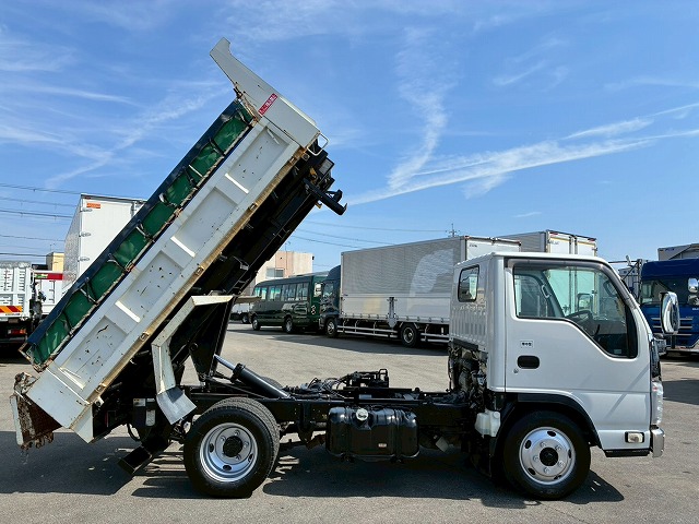 2181 TPG-NKR85AN  保証対象車両 R1 いすゞ エルフ ローダーダンプ 4ナンバー 3トン積載 新明和工業 150馬力 6速MT マニュアル 3t 6.5t 小型 スライドダンプ 重機運搬車（30枚目）