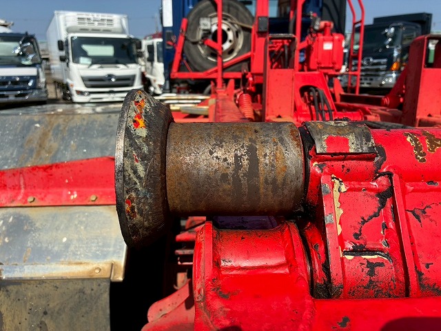 2184 2KG-FC2ABA  車検付 令和8年10月迄 R1 日野 レンジャー 脱着装置付コンテナ専用車 新明和工業 アームロール ツインホイスト リアジャッキ 210馬力 6速MT マニュアル 4t 8t 中型 特装車（30枚目）