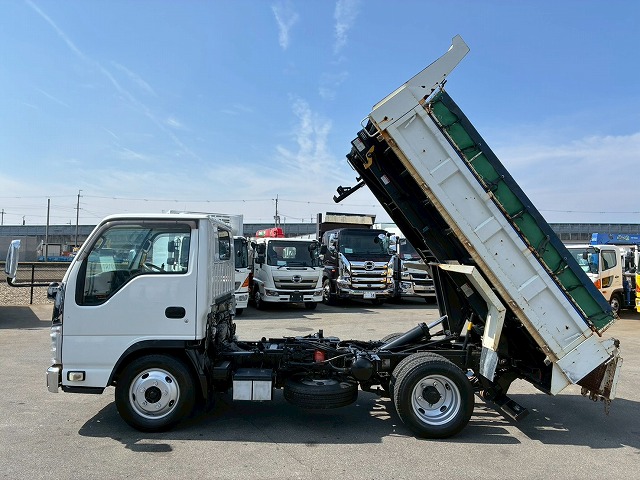 2181 TPG-NKR85AN  保証対象車両 R1 いすゞ エルフ ローダーダンプ 4ナンバー 3トン積載 新明和工業 150馬力 6速MT マニュアル 3t 6.5t 小型 スライドダンプ 重機運搬車（31枚目）