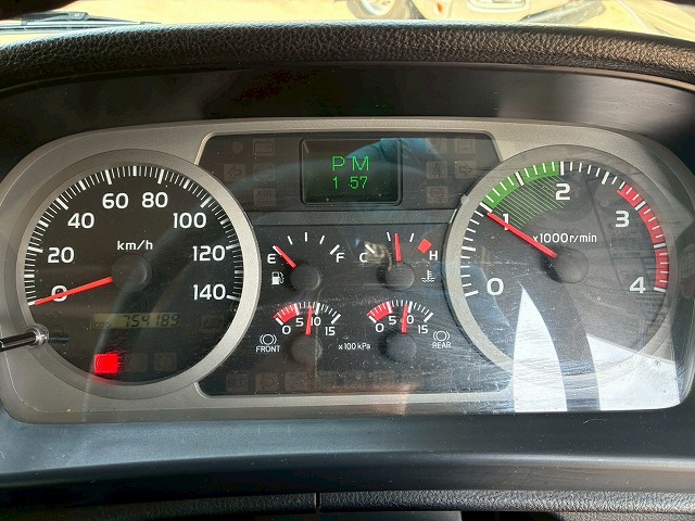 2187 TKG-FC9JKAA  H26 日野 レンジャー 冷蔵冷凍車 PG ショートキャブ／ベッドレス 格納式パワーゲート 東プレ -30℃低温設定 R404A ジョロダーレール キーストン 左サイド扉 210馬力 6速MT マニュアル 4t 8t 中型 冷凍バン（37枚目）