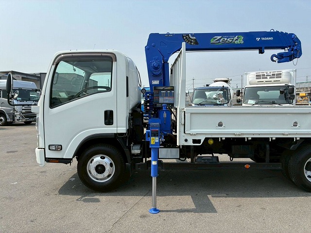 K-2188 TRG-NPR85AR  車検付 令和8年7月迄 保証対象車両 H28 いすゞ エルフ 4段クレーン TADANO タダノ ラジコン フックイン 2.63t ワイド ロング 150馬力 6速MT マニュアル 2t 6t 小型 ユニック車 カーゴクレーン（37枚目）